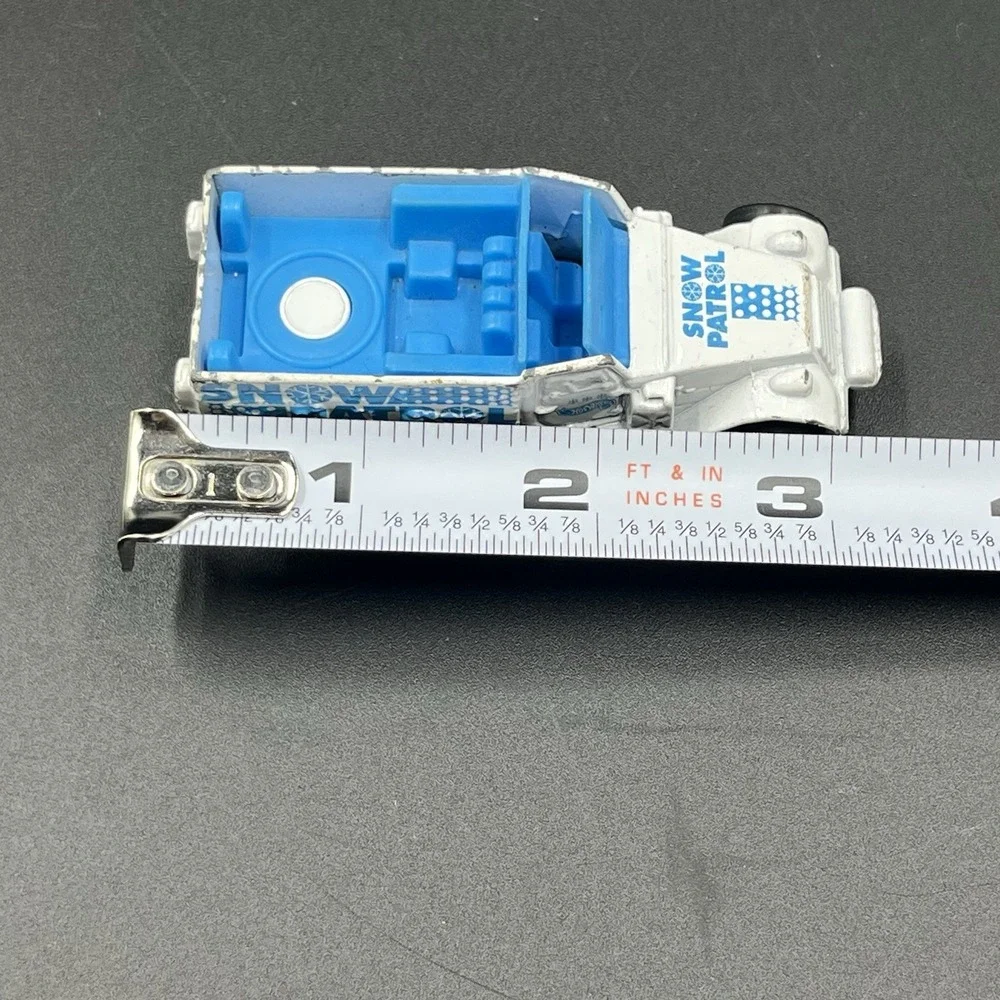 Vintage 1974‎ Hot Wheels Snow Patrol Truck White With Decals 1:64 Scale